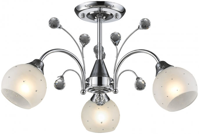 Потолочная люстра с лампочками Velante 707-107-03+Lamps E27 P45 