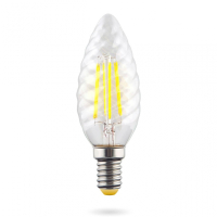 Филаментная светодиодная лампа E14 6W 2800К (теплый) Crystal Voltega 7027