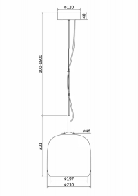 Подвесной светильник Maytoni Madmen MOD128PL-L6BR