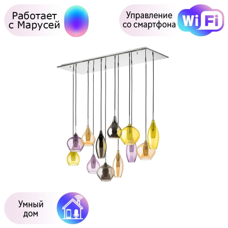 803125 Подвес Lightstar с поддержкой Маруся Pentola chrome/black 