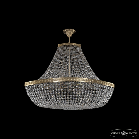 Люстра на штанге Bohemia Ivele Crystal 19283/H1/100IV Pa 