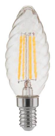 Лампа светодиодная Elektrostandard Свеча витая F E14 7Вт 4200K a049136 
