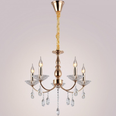 Подвесная люстра ILLUMICO  IL1242-5PPA-29 GD 
