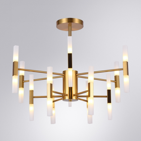 Люстра на штанге Arte Lamp Ramona A7410PL-24PB 