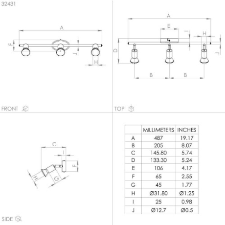 Спот Eglo Buzz-Led 32431 