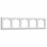 Рамка на 5 постов Werkel Stark (белый) W0051801