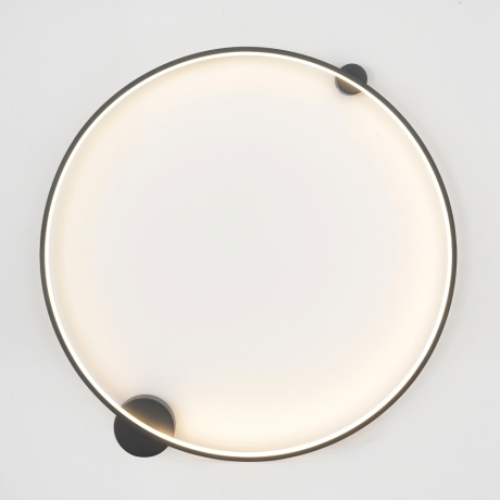 Настенный светильник с пультом ДУ Crystal Lux REAL AP35W LED BLACK 