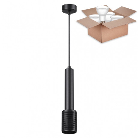 Подвесной светильник с лампочкой Odeon Light Mehari 4238/1+Lamps Gu10 