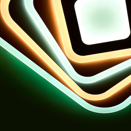 Светодиодная  люстра с поддержкой ''Алиса'' и пультом Citilux Триест Смарт CL737A44E 