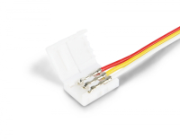 5шт. Соединитель гибкий односторонний для светодиодной ленты 2835 12/24V (3 конт.) 150 мм Ambrella light ILLUMINATION LED GS7151