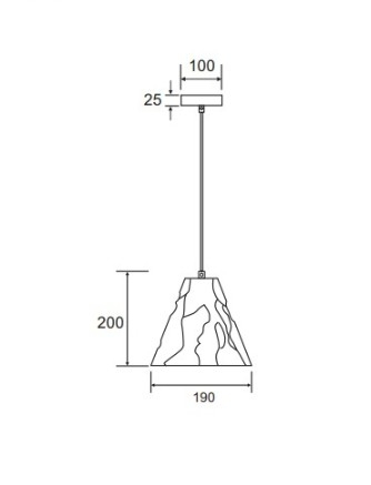 Подвесной светильник от Lustrof 735627-769614