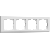 Рамка на 4 поста (белый) Werkel W0041801