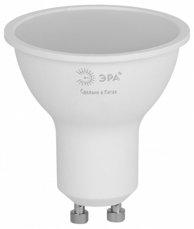 Лампа светодиодная Эра  GU10 15Вт 3000K LED MR16-15W-830-GU10 GL 