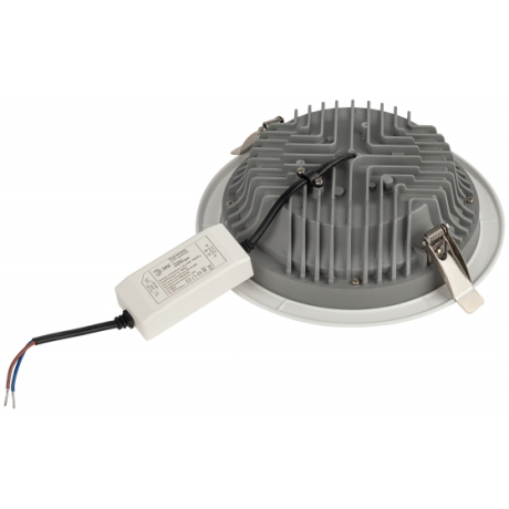Встраиваемый светильник Downlight Эра SDL-10-90-30K-W30 встраиваемый круглый 30Вт 3000K 2700Лм D195х65
