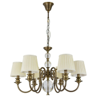 Подвесная люстра Newport CALIFORNIA 3106/C black brass без абажуров