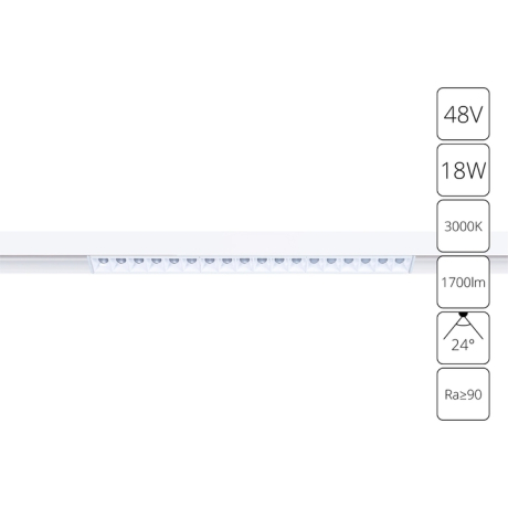 Накладной светильник Arte Lamp Linea A4675PL-1WH 