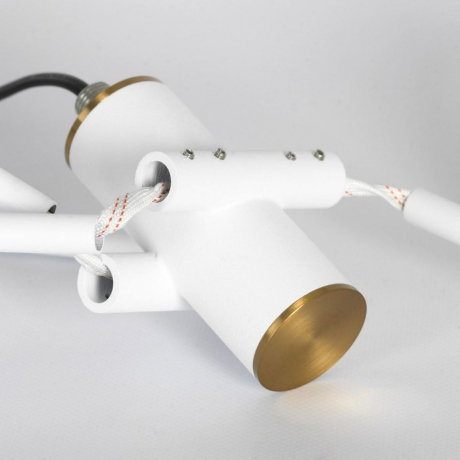 Люстра на штанге Lussole Loft Gilbert LSP-8827 