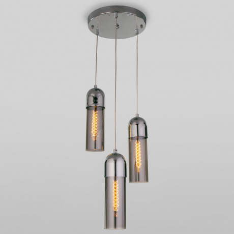 Подвесной светильник Eurosvet Airon 50180/3 дымчатый 