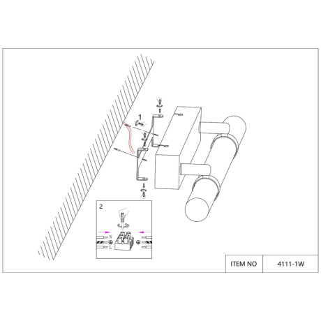 Подсветка для картины Favourite Cuero 4111-1W 