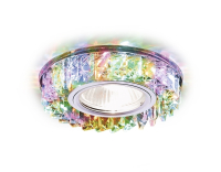 Нарушена упаковка!  <444094> Встраиваемый светильник с LED подсветкой Standard Spot Ambrella light S255 CH/M