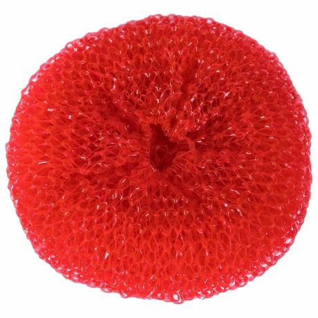 Нарушена упаковка!  <220164> Губки (мочалки) для посуды пластиковые LAIMA, КОМПЛЕКТ 3 шт., сетчатые по 7 г, 603107 (603107)