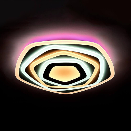 Светодиодная люстра с поддержкой ''Алиса'' и пультом Citilux Триест Смарт CL737A54E 