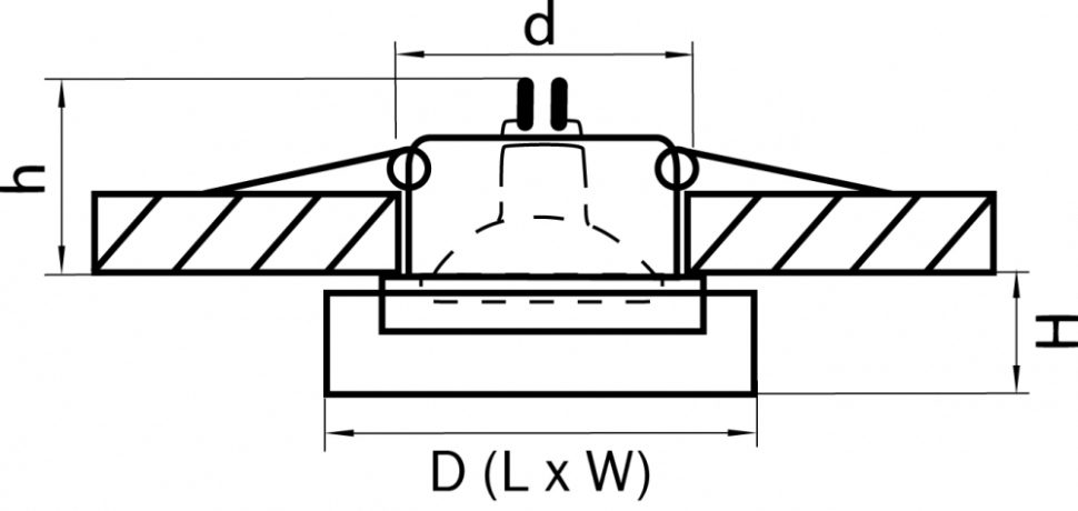 006146 Встраиваемый точечный светильник Lightstar Lei Mini 