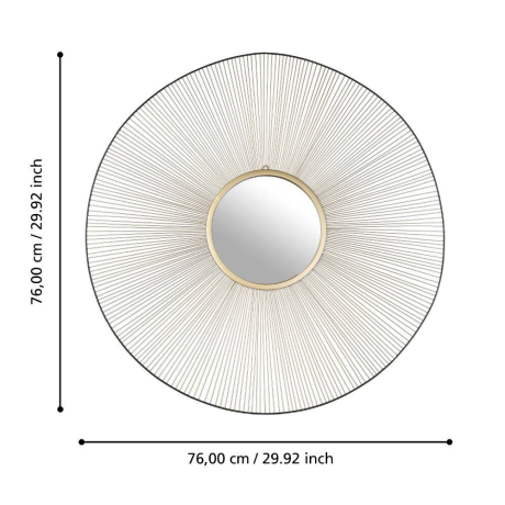 Зеркало декоративное Eglo ESASHI (425033)