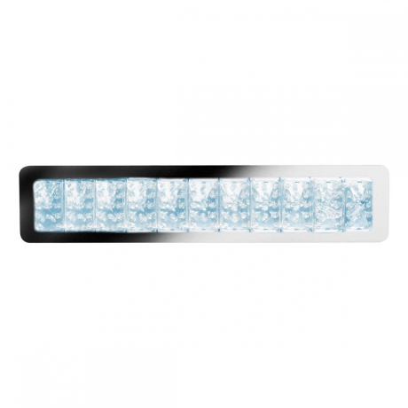 Нарушена упаковка!  <285243> Настенный светодиодный светильник с ПДУ iLedex Crystal ice MB7212-6 Хром