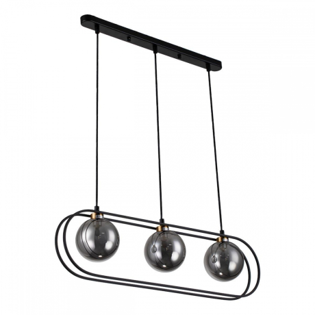 Подвесной светильник Indigo Spazio 11017/3P Black 