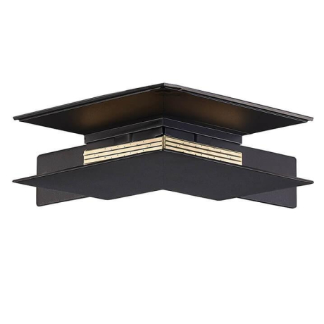 Соединитель для магнитного шинопровода Magic Track Donolux Outter corner DLM/Black 