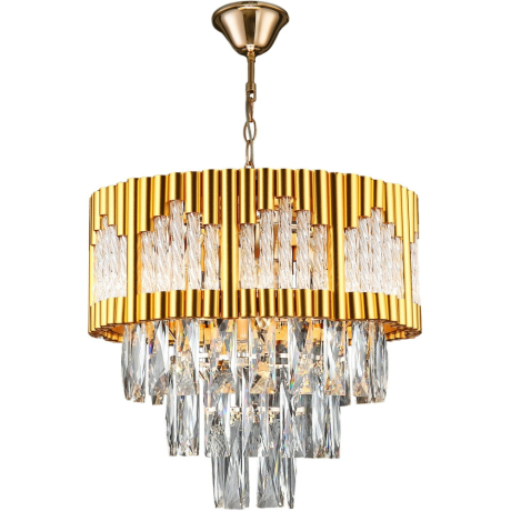 Подвесная хрустальная люстра Reluce 02145-0.4-05 FGD (1425092) 