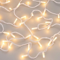 10м. Светодиодная гирлянда нить Ardecoled 230V ARD-String-Classic-10000-White-100Led-Milk-STD Warm (31204)