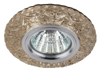 Встраиваемый светильник cо LED подсветкой Эра DK LD4 CHP/WH (Б0028122)
