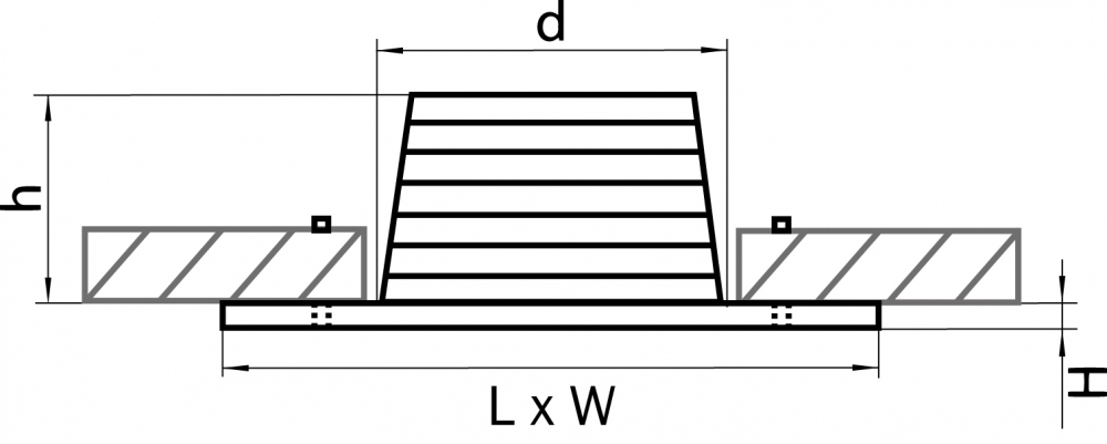 212180 Встраиваемый светодиодный влагозащищенный точечный светильник Lightstar Leddy Cyl 