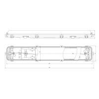 Линейный светильник пылевлагозащищенный под лампу T8 G13 Эра SPP-103-0-002-060 IP65 (Б0061761)
