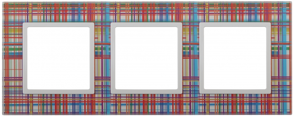 Рамка 3-постовая ЭРА Elegance 14-5103-00 Б0034505 