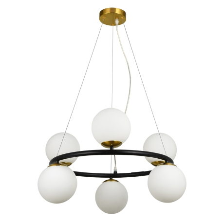 Люстра подвесная Arte lamp ALCOR с Алисой A2224SP-6BK-A 
