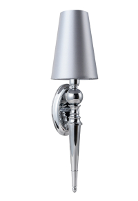 Бра с лампочкой CRYSTAL LUX Per AP1 Chrome/Silver+Lamps