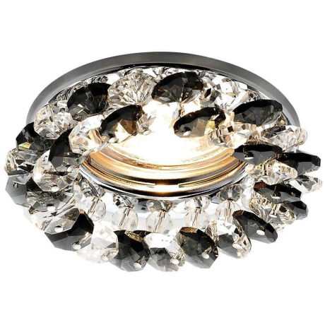 Встраиваемый светильник Ambrella Light K K206 BK/CH 