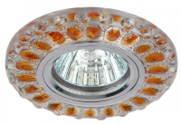 Встраиваемый светильник cо LED подсветкой Эра DK LD10 SL OR/WH (Б0028093)