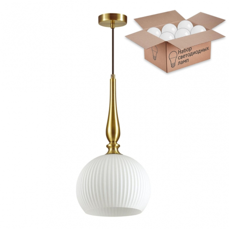 Светильник с лампочкой Odeon Light Runga 4766/1+Lamps 