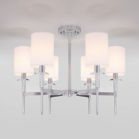 Потолочная люстра Eurosvet Brielle 60132/6 хром (a057582) 