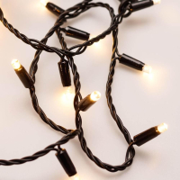 10м. Уличная гирлянда нить теплый свет Ardecoled 230V ARD-String-Pro-10000-Black-100Led-Std Warm 025824