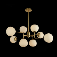 Люстра на штанге Maytoni Erich MOD221-PL-08-G