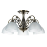 Потолочная люстра с лампочками Arte lamp A3037PL-5AB+Lamps 