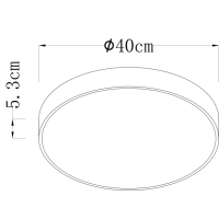 A2661PL-1BK Настенно-потолочный светодиодный светильник Arte Lamp Arena