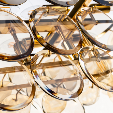 Подвесная люстра со светодиодными лампочками E14 , комплект от Lustrof. №284418-622950 