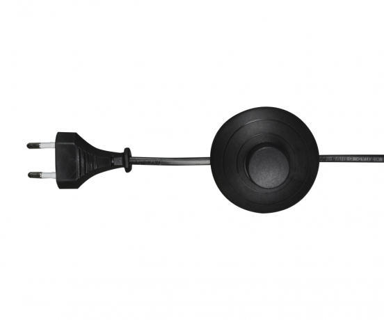 A1100,19 Шнур для торшера 3 метра черный Kink Light