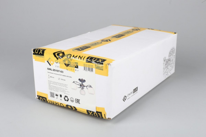Люстра потолочная с лампочками Omnilux OML-25107-03+Lamps 